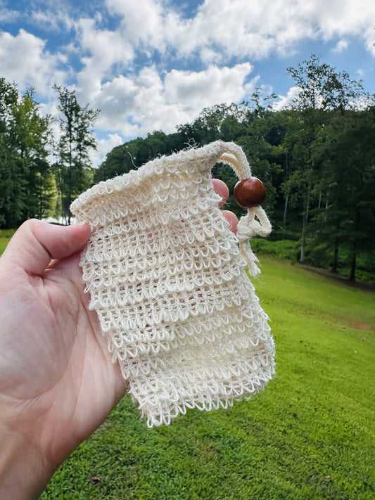 Sisal Soap Saver Bag
